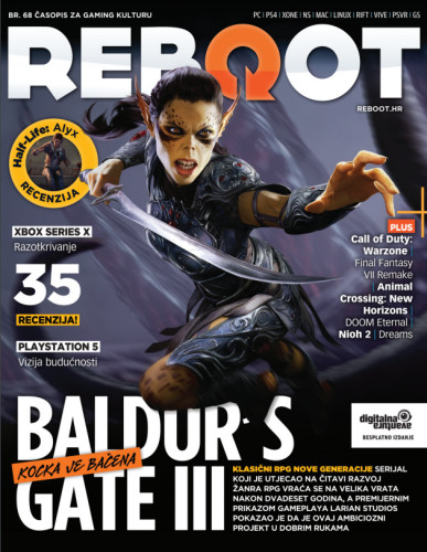 Reboot  : časopis za gaming kulturu / glavni urednik Dario Zrno