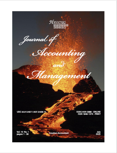 Journal of accounting and management  / editor-in-chief Đurđica Jurić