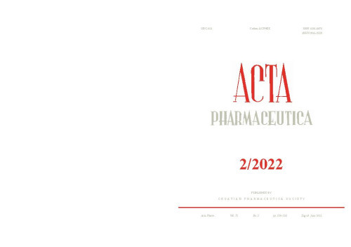 Acta pharmaceutica :  : a quarterly journal of Croatian Pharmaceutical Society and Slovenian Pharmaceutical Society, dealing with all branches of pharmacy and allied sciences : 72,2(2022) / editor-in-chief Svjetlana Luterotti.