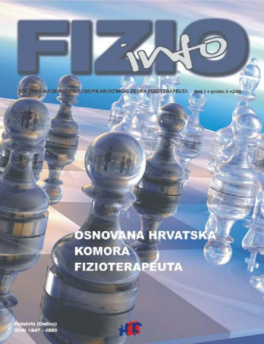Fizioinfo : stručno-informativni časopis Hrvatskog zbora fizioterapeuta : 10,1(2009) / urednica Marinela Jadanec.