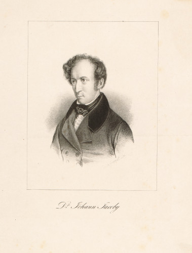 Dr. Johann Jacoby   / [August Kneisel ] ; [prema crtežu Cäcilie Brandt].