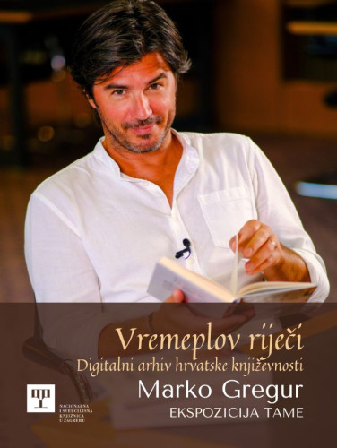 Marko Gregur čita ulomak iz romana Ekspozicija tame. 