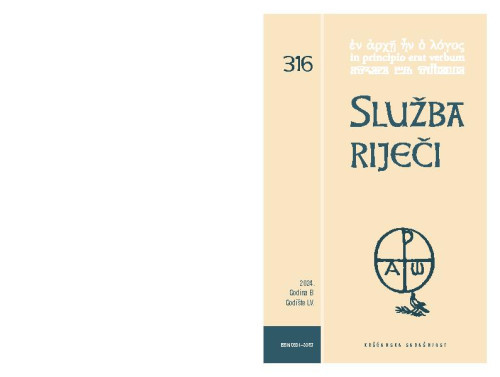 Služba riječi  : građa za obnovljenu liturgiju : 55=B,316(2024) / izvršni urednik Tomislav Filić.