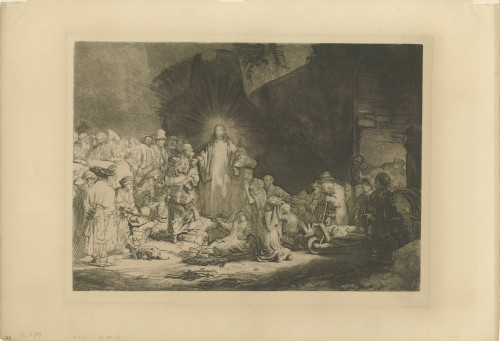 [Grafika za stotinu guldena]   / Rembrandt [Harmenszoon van Rijn].