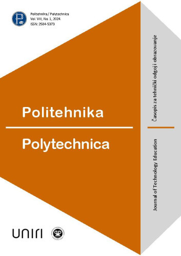 Politehnika : časopis za tehnički odgoj i obrazovanje = Polytechnica : journal of technology education : 8,1(2024) / glavni i odgovorni urednik Damir Purković.