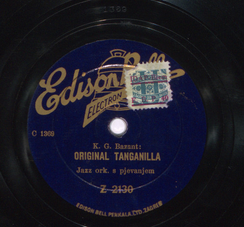 Original Tanganilla   / K. [Karl] G. [Gallus] Bazant ; [izvodi] Jazz orkestar s pjevanjem.