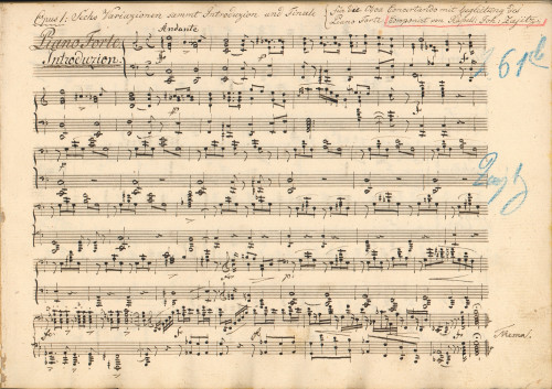 Sammlung veschidenen Concert Stücken   : für eine Oboa mit Begleitung des Pianoforte  / componiert von Kapell. Joh. Zajitz.