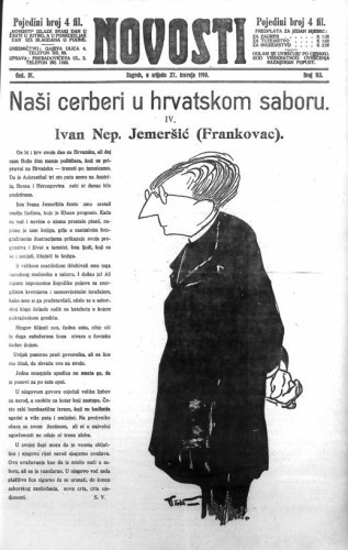 Novosti : 4,113(1910) / odgovorni urednik Mile Maravić.