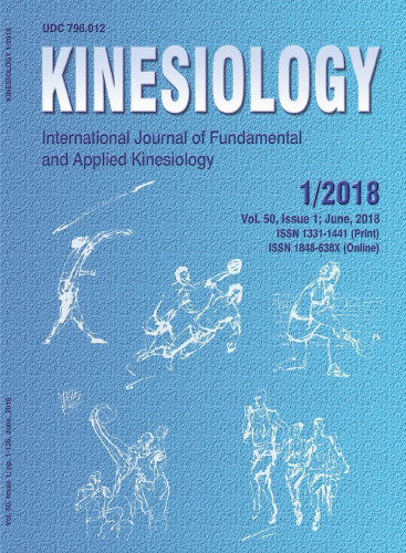 Kinesiology  : international journal of fundamental and applied kinesiology / editor-in-chief Dragan Milanović.