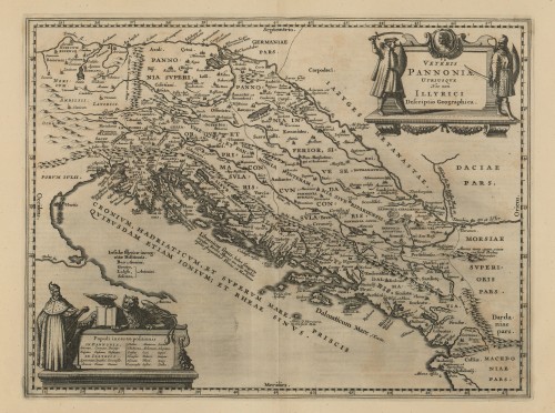 Veteris Pannoniae utriusque nec non Illyrici descriptio geographica. 