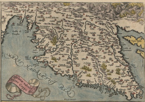 Histriae tabula / a Petro Coppo deseri.