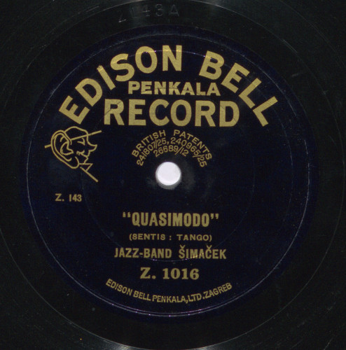 Quasimodo : (sentis tango)  / Jazz-band Šimaček.