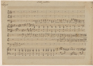 Hymnus Tota pulchra  : a tribus vocibus et organo / compositus per Ferdinandum Wiesner