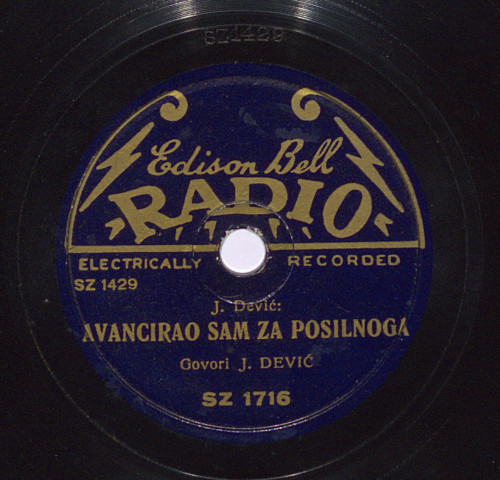 Avancirao sam za posilnoga / Juraj Dević ; govori J. Dević.