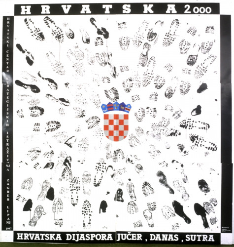Hrvatska 2000   : hrvatska dijaspora jučer, danas, sutra  / [dizajn Boris] Bućan.