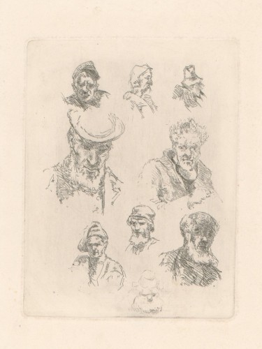 [Studije glava] /[Isidor Kršnjavi].