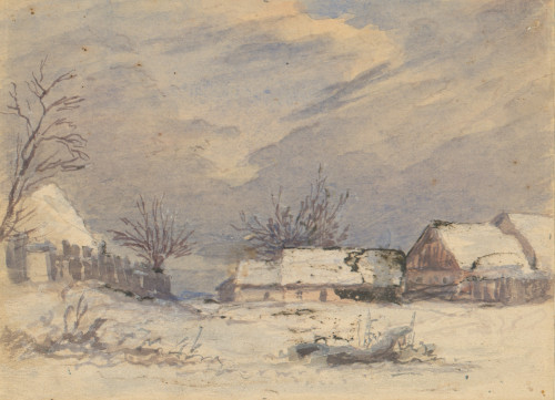 [Selo u snijegu] /[Hugo Conrad von Hötzendorf].