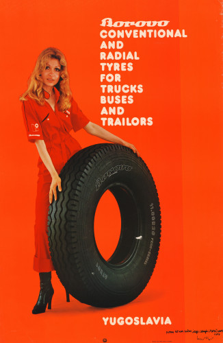Borovo : Conventional and Radial Tyres for Trucks Buses and Trailors / Design: [Dušan Bekar]