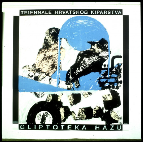Triennale hrvatskog kiparstva : Gliptoteka hrvatske akademije znanosti i umjetnosti, Zagreb, 2.10.-2.12.1997. / [dizajn Boris] Bućan.