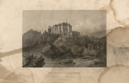 Schloss Sternberg in Böhmen.
