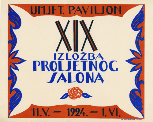 XIX izložba Proljetnog salona : 11.V.-1924.-1.VI.