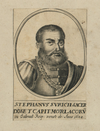 Stephanus Surich Sacer.
