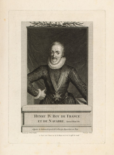 Henry IV: Roy de France / [Pierre] Chenu [prema Gabrielu de Saint-Aubinu].