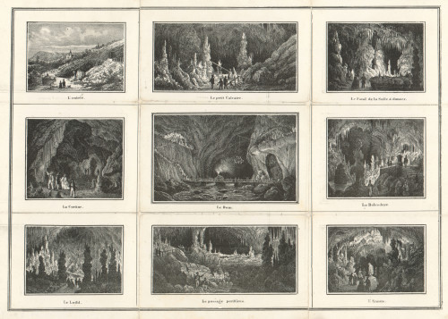 Souvenir della grotte d'Adelsberg.