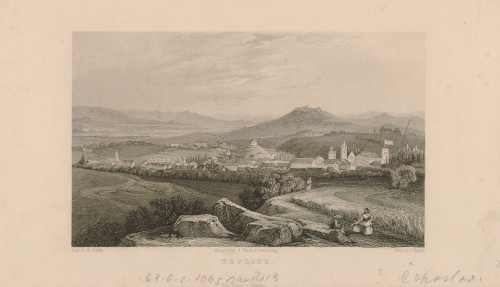 Teplitz   / J. [James] Sands ; [prema crtežu Eduarda Gurka].