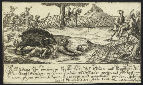 [Smrt Nikole Zrinskog] / Martin Zimerman.