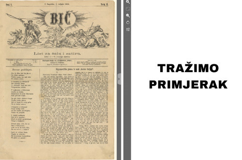 Bič (Zagreb). Tečaj 2, br. 3(1. veljače 1884)