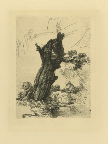 [Sv. Jeronim uz vrbu]   / faksimil