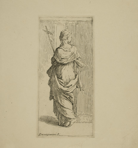 Žena s križem   / [Francesco Mazzola] Parmigianino.