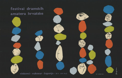 Festival dramskih amatera Hrvatske  : Vinkovci, Vukovar, Županja 25.V-3.VI 1962. / [Boris] Dogan