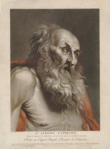 St. Jerome Expirant  / Coqueret [Pierre Charles] ; [prema crtežu Vanderwala]