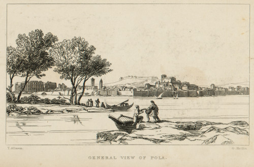 General View Of Pola / G. [Georg] Hollis [prema crtežu Thomas Allason].