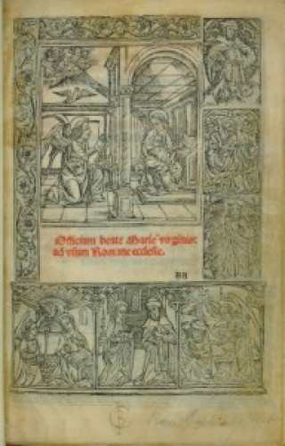 Officium beate Marie Virginis ad usum Romane ecclesie 