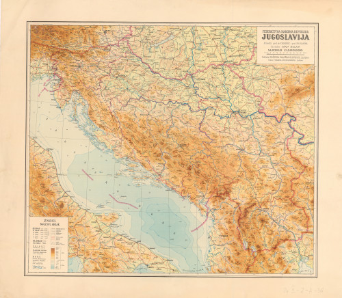 Federativna Narodna Republika Jugoslavija / izradio Ivan Selan ; priredili V. Bohinec i Fr. Planina.