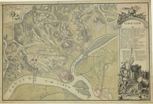 Belagerungs Plan der Festung Beligrad   : unter dem comando des Herrn Feldmarschals Freu Herrn Laudon... Anno 1789.