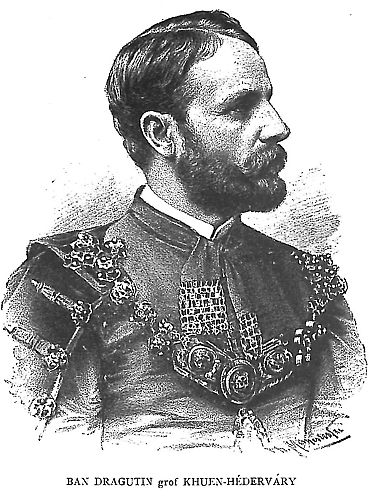 Károly Khuen-Héderváry(23. 5. 1849.–16. 2. 1918.)