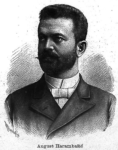 August Harambašić(14. 7. 1861.–16. 7. 1911.)