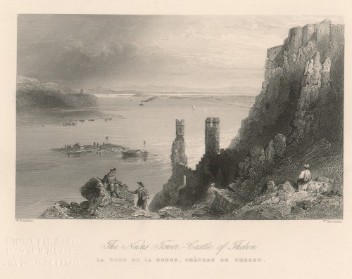 The Nuns Tower, Castle of Theben   / W. Mossman ; W. H. Bartlett.