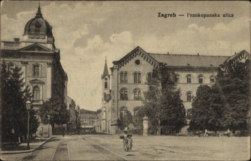 Zagreb : Frankopanska ulica.