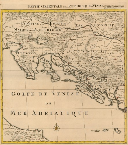 Partie orientale dela Republique de Venise   / [Pierre Mortier].