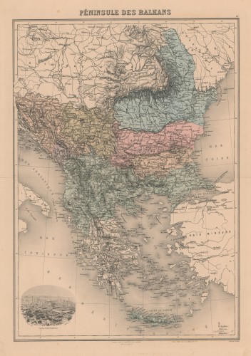 Péninsule des Balkans.