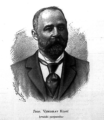 Vjekoslav Klaić (21. 6. 1849.–1. 7. 1928.), povjesničar