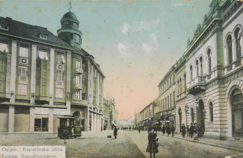 Osijek : Kapucinska ulica.