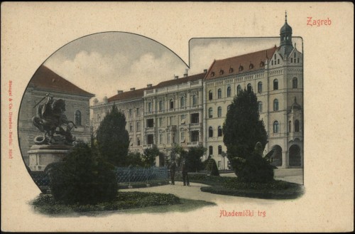 Zagreb : Akademički trg.