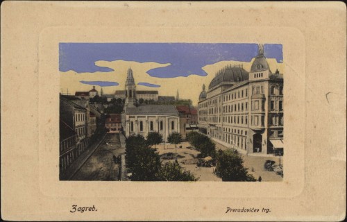 Zagreb : Preradovićev trg.
