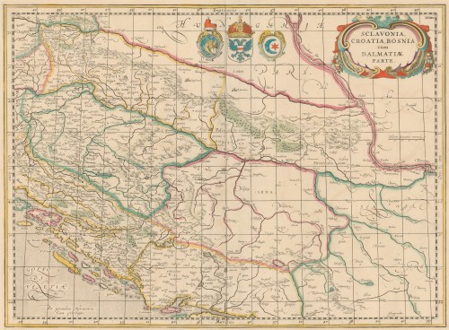 Sclavonia, Croatia, Bosnia cum Dalmatiae parte   / per Gerardum Mercatorem.